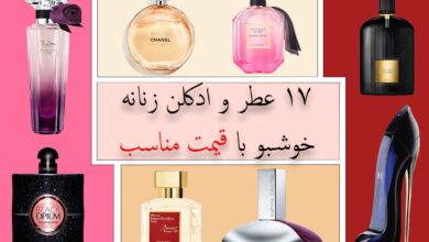 17 عطر و ادکلن زنانه خوشبو با قیمت مناسب