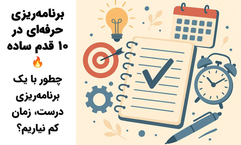 اصول برنامه ریزی حرفه ای