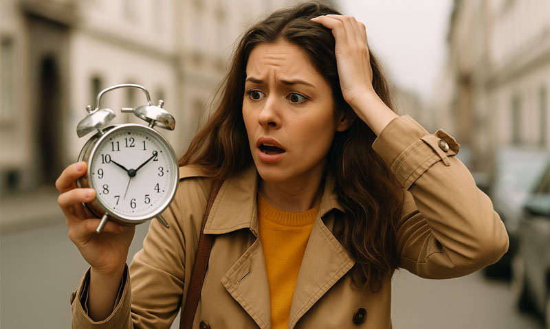 چرا همیشه دیر میرسیم