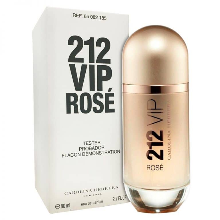 تستر ادو پرفیوم 212 VIP Rose کارولینا هررا زنانه حجم 80 میلی لیتر