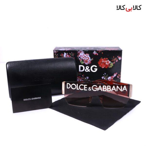 عینک آفتابی Dolce And Gabbana مدل فشن FN89645 زرشکی