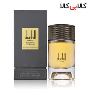 ادوپرفیوم دانهیل سیگنیچر کالکشن صندل وود Dunhill Signature Collection Indian SandalWood مردانه حجم 100 میلی لیتر کیفیت A+