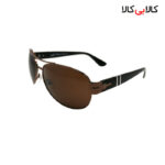 عینک آفتابی مردانه پرسول ( Persol ) مدل 3357 قهوه ای