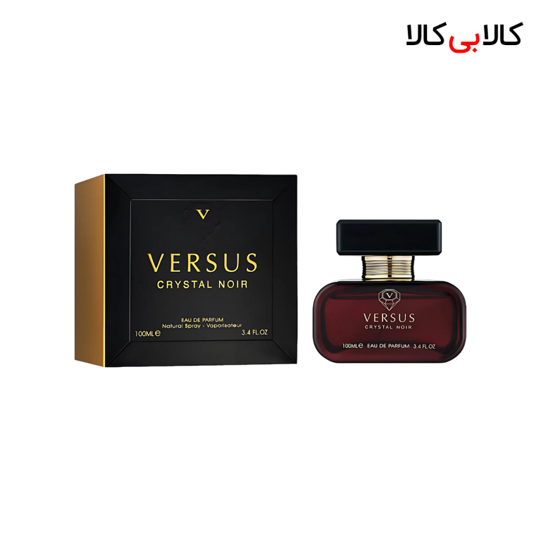 ادکلن فراگرنس ورد ورسوس کریستال نویر زنانه حجم 100 میلی لیتر
