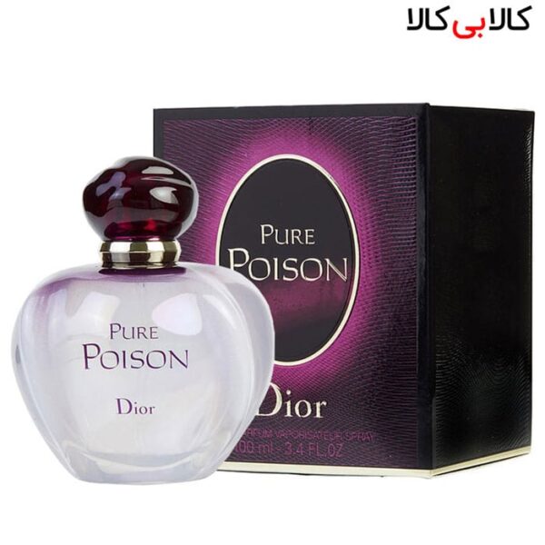 ادو پرفیوم دیور پیور پویزن Dior Pure Poison زنانه حجم 100 میلی لیتر کیفیت A+