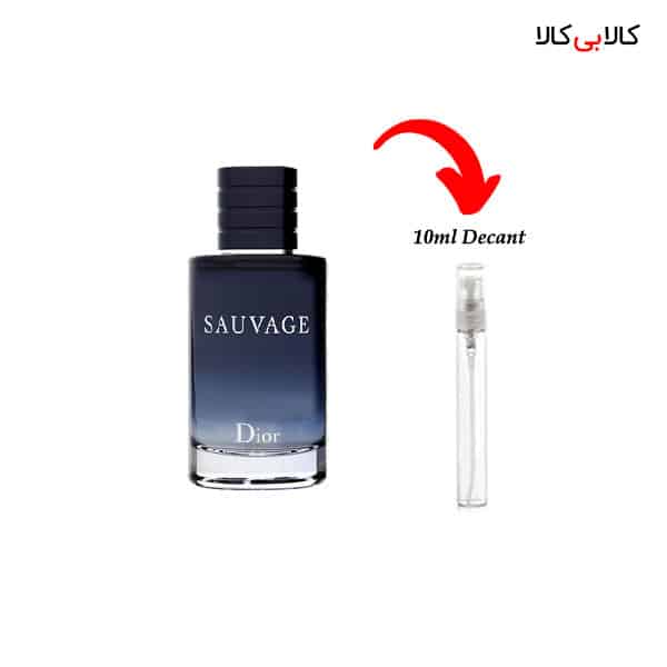 دکانت دیور ساواج Sauvage Dior مردانه حجم 10 میلی لیتر