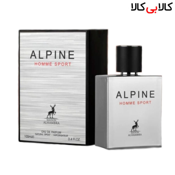 ادوپرفیوم الحمبرا آلپاین هوم اسپرت Alhambra Alpine Homme Sport مردانه حجم 100 میلی لیتر