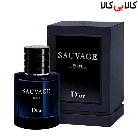 ادوپرفیوم دیور ساواج الکسیر Dior Sauvage Elixir مردانه حجم 60 میلی لیتر باکس اصلی