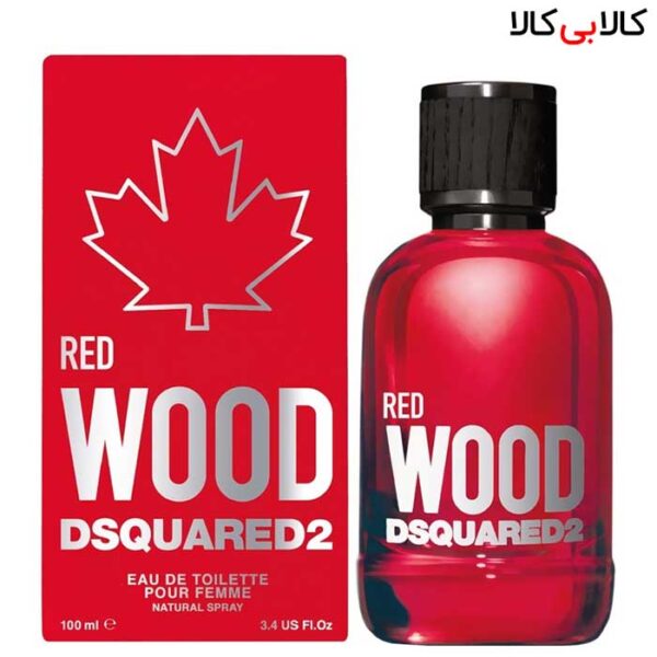 ادوتویلت دیسکوارد رد وود قرمز DSQUARED Red Wood زنانه حجم 100 میلی لیتر