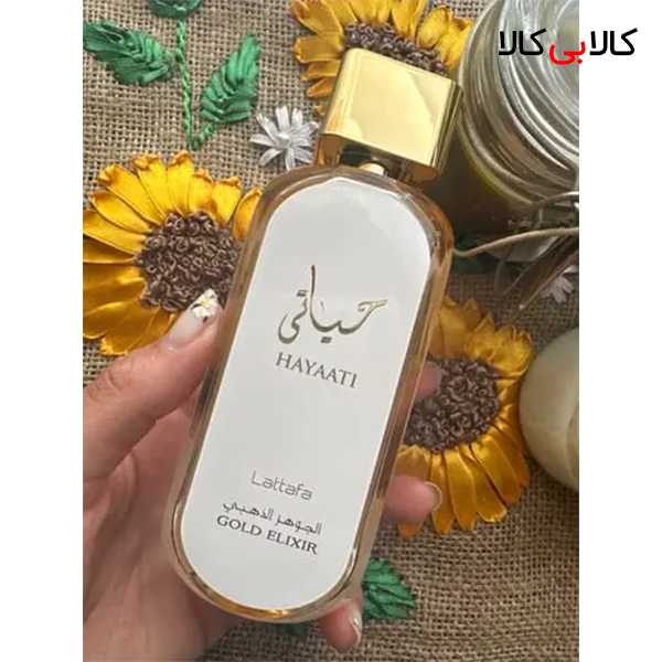 ادکلن لطافه حیاتی گلد الکسیر زنانه 100 میلی لیتر