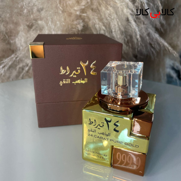 ادکلن لطافه 24 قیراط الذهب النقی مردانه و زنانه حجم 100 میلی لیتر