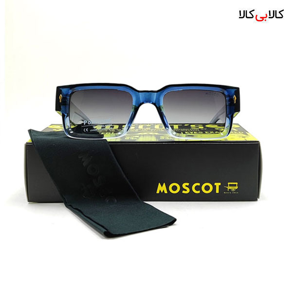 عینک آفتابی مردانه و زنانه موسکات مدل 96035 هایلایت آبی