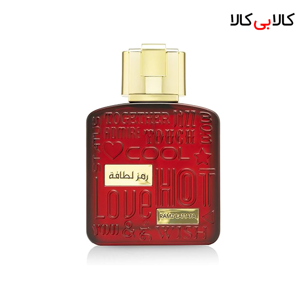 ادکلن رمز لطافه گلد مردانه و زنانه حجم 100 میلی لیتر
