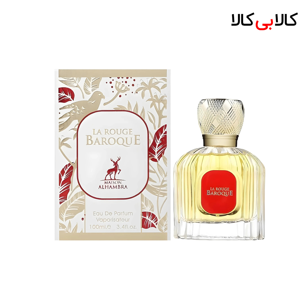 ادکلن الحمبرا باروک رژ 540 زنانه و مردانه حجم 100 میلی لیتر ادکلن الحمبرا باروک رژ 540 زنانه و مردانه حجم 100 میلی لیتر