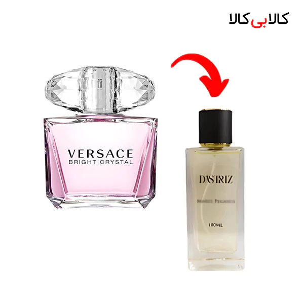 عطر دستریز مدل برایت کریستال صورتی زنانه حجم 100 میلی لیتر