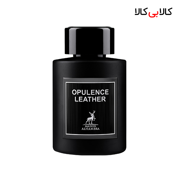 ادکلن الحمبرا امبر لدر (Opulence Leather) زنانه و مردانه حجم 100 میلی لیتر