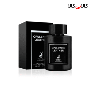 ادکلن الحمبرا امبر لدر (Opulence Leather) زنانه و مردانه حجم 100 میلی لیتر