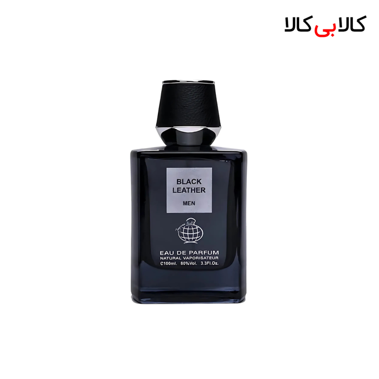 ادکلن فراگرنس ورد بلک لدر مردانه حجم 100 میلی لیتر