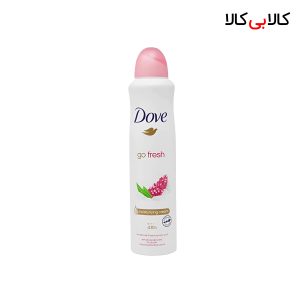 اسپری بدن داو گو فرش با رایحه‌ی انار و به لیمو زنانه اصل حجم 250 میلی لیتر