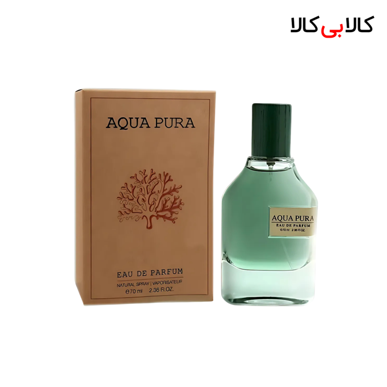 ادکلن فراگرنس ورد آکوا پورا مردانه و زنانه حجم 70 میلی لیتر