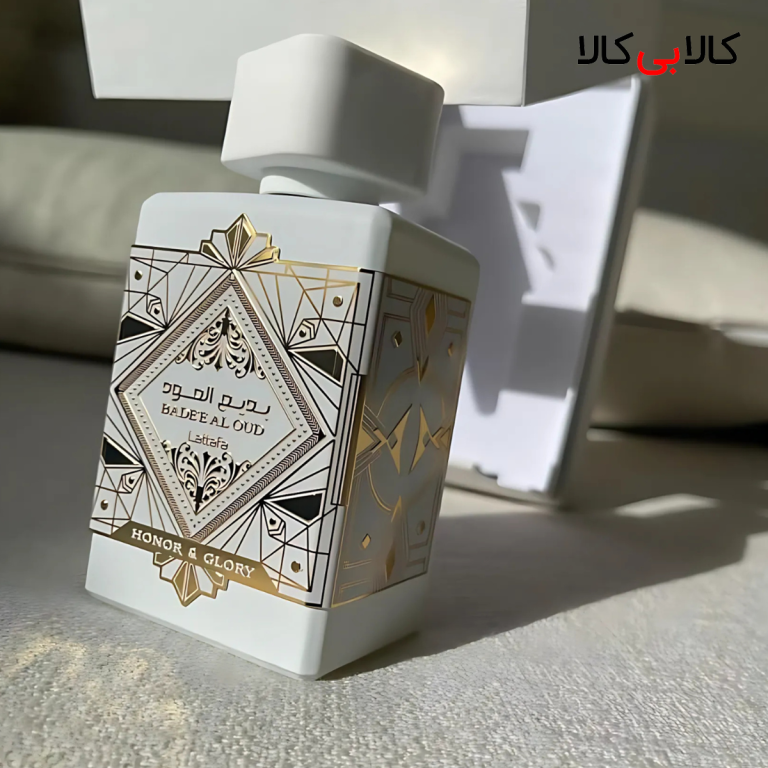 ادکلن لطافه بدیع العود آنر اند گلوری مردانه و زنانه اصل حجم 100 میلی لیتر