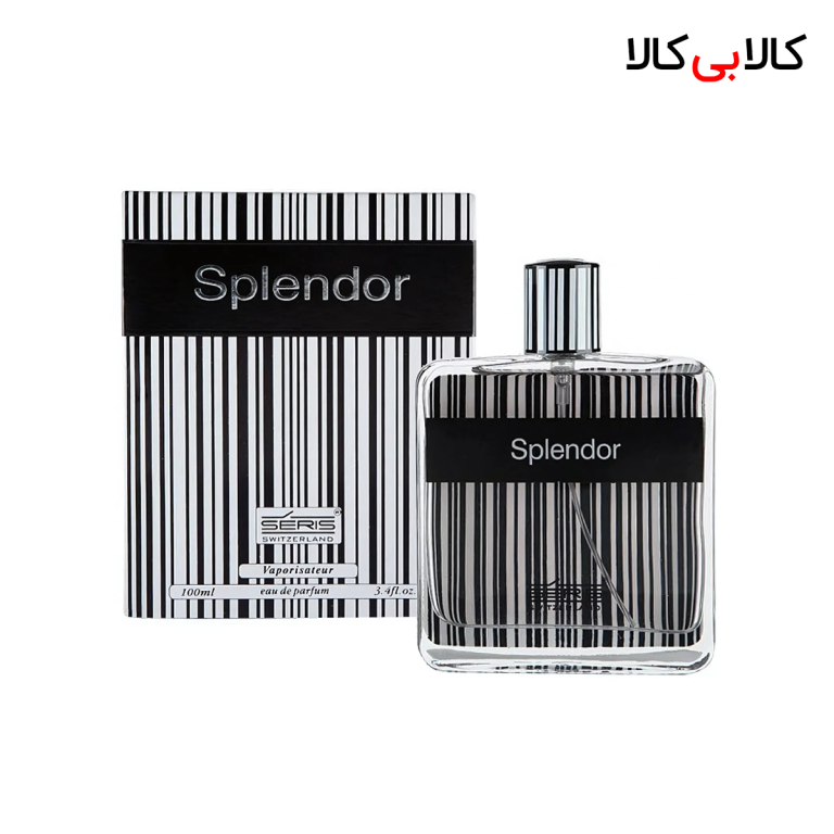 ادکلن اسپلندور بلک مردانه اصل حجم 100 میلی لیتر