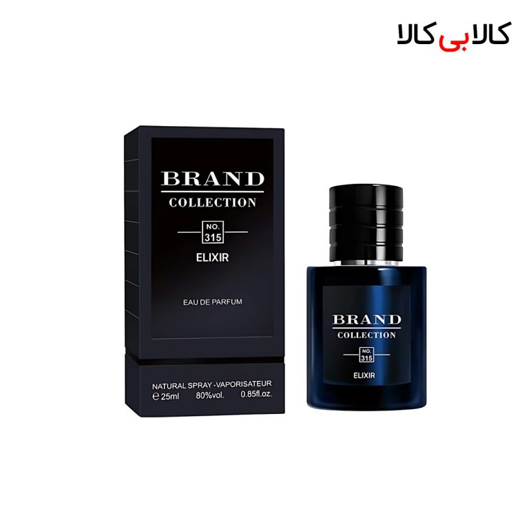 عطر جیبی برند کالکشن کد NO 315 مردانه حجم 25 میلی لیتر