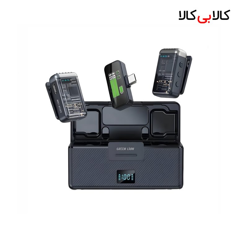 میکروفن یقه ای گرین لاین مدل GM-90X با درگاه اتصال تایپ سی