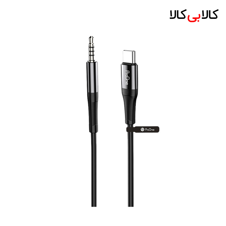 کابل تبدیل USB-C به AUX پرووان مدل PCA47 طول 1 متر