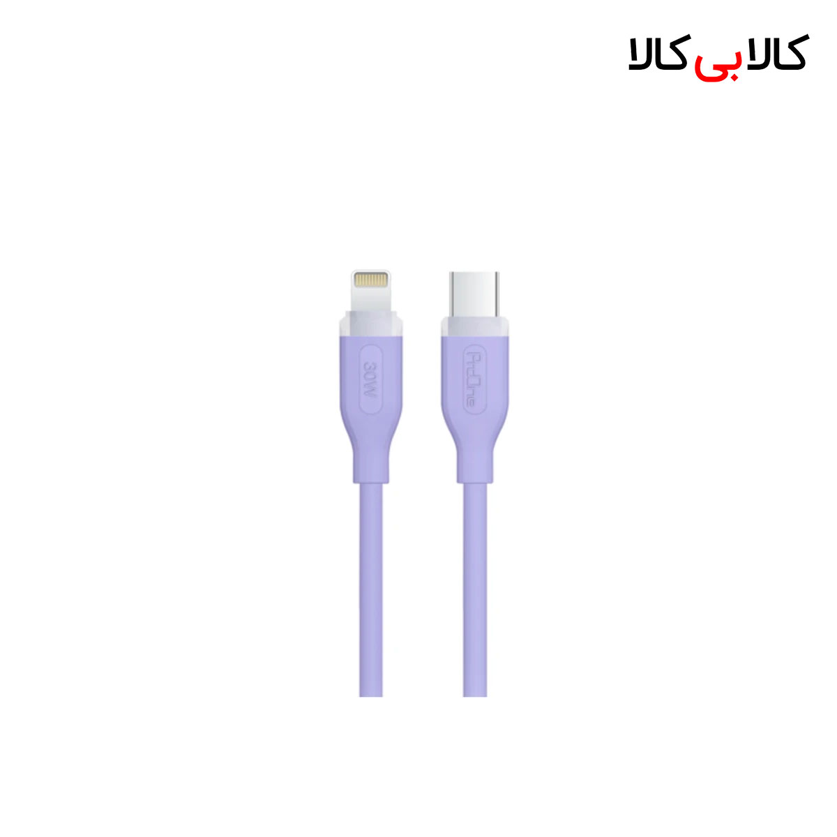 کابل تبدیل USB-C به لایتنینگ پرووان مدل PCC122 طول 1 متر کابل تبدیل USB-C به لایتنینگ پرووان مدل PCC122 طول 1 متر