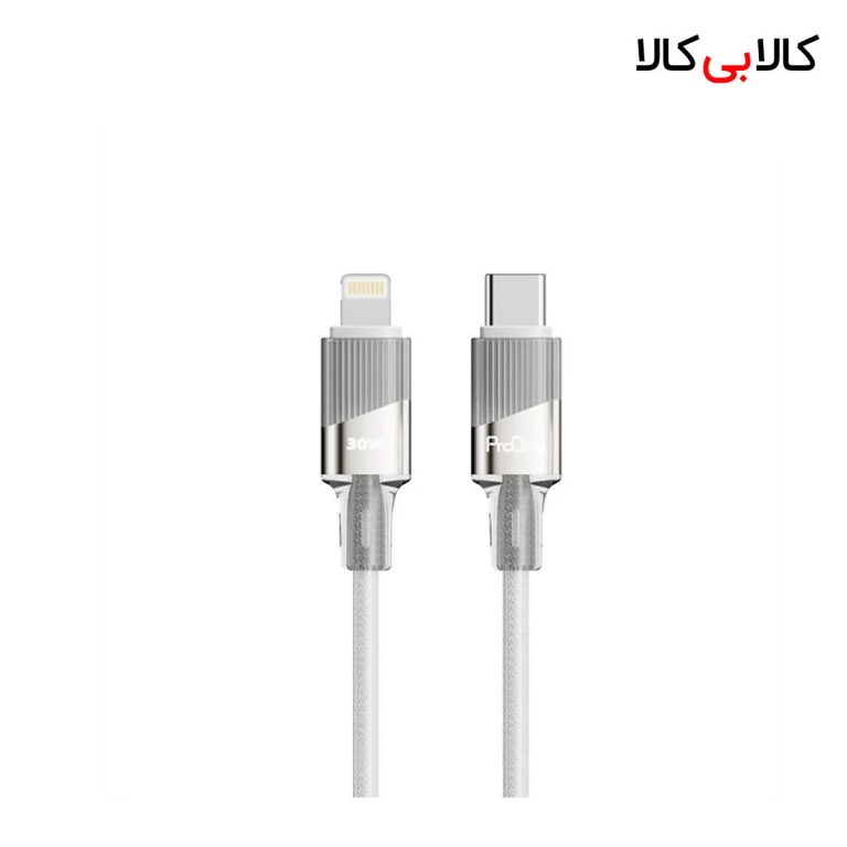 کابل تبدیل USB-C به لایتنینگ پرووان مدل PCC132 طول 1 متر