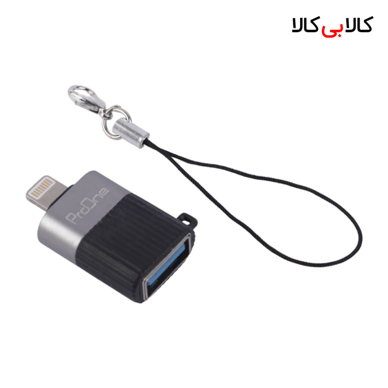 مبدل USB OTG به لایتنینگ پرووان مدل PCO05 - Image 2
