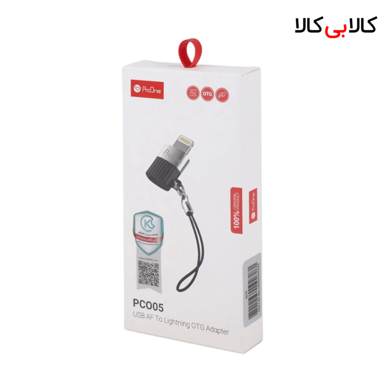 مبدل USB OTG به لایتنینگ پرووان مدل PCO05 - Image 4