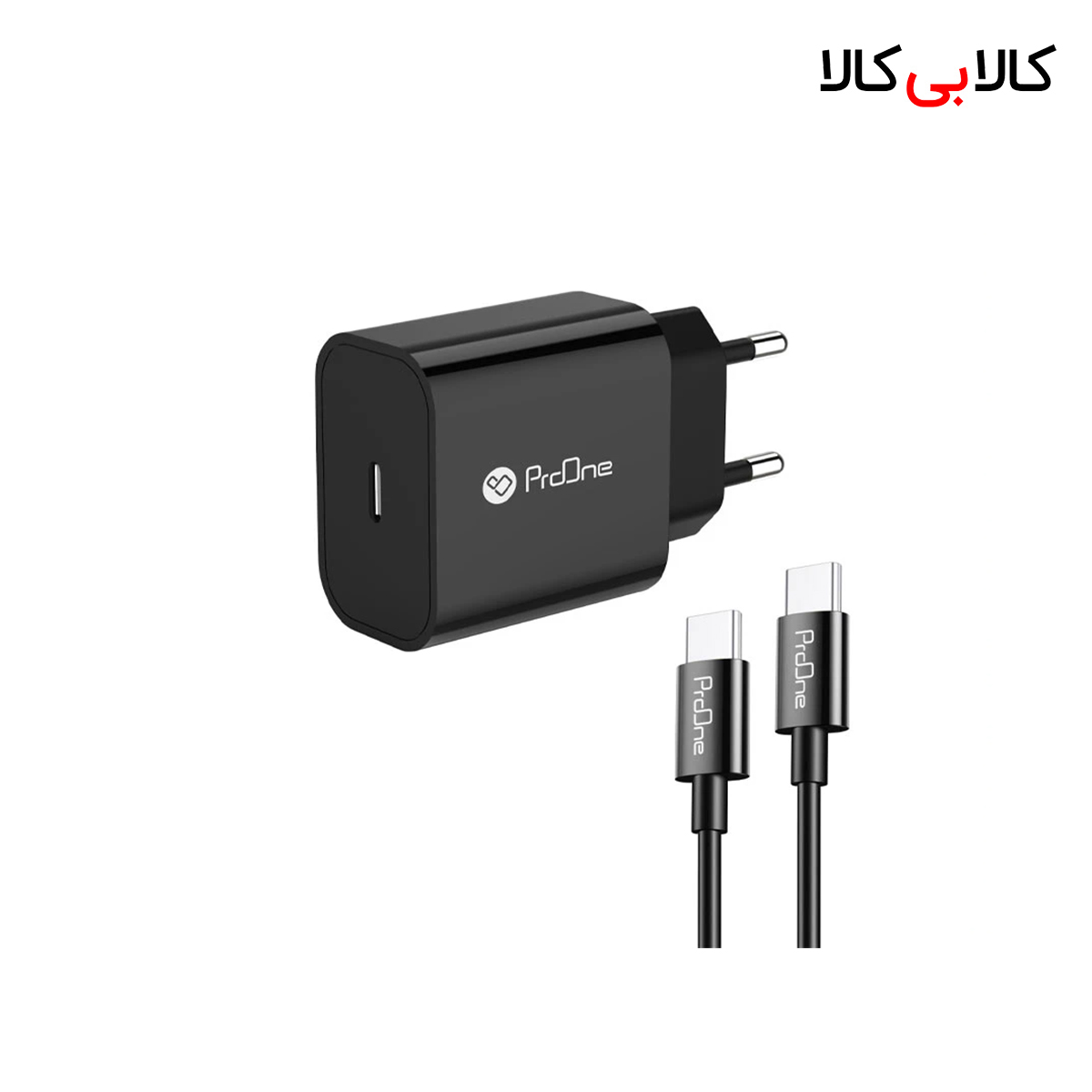 شارژر دیواری پرووان مدل PWC501 به همراه کابل USB-C شارژر دیواری پرووان مدل PWC501 به همراه کابل USB-C