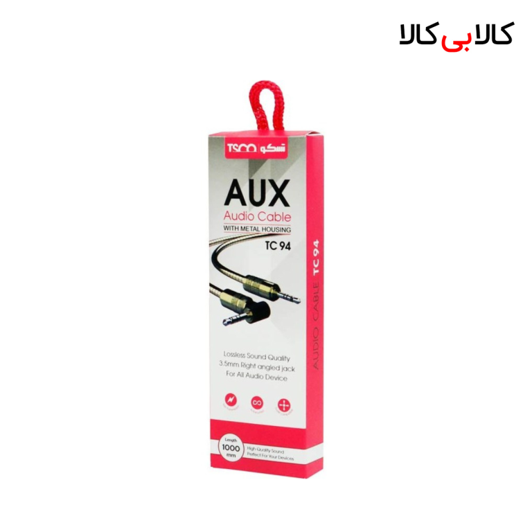 کابل AUX تسکو مدل TC 94 طول 1 متر