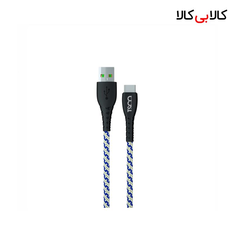 کابل تبدیل USB به USB-C تسکو مدل TCC203 طول 1 متر‎