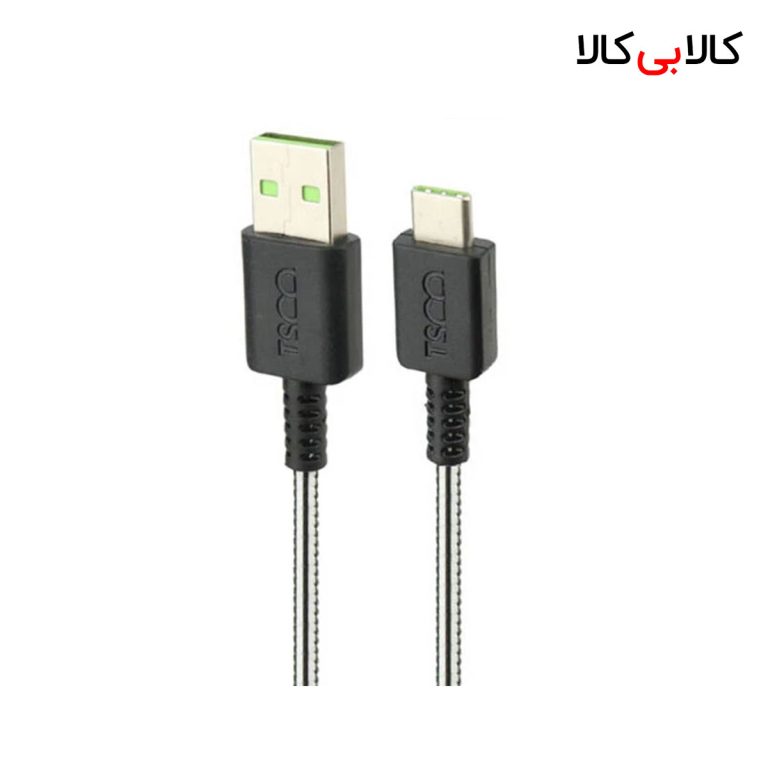 کابل تبدیل USB به USB-C تسکو مدل TCC302 طول 1 متر
