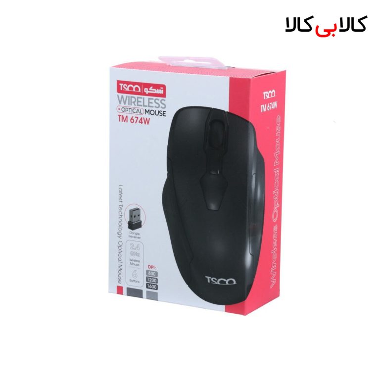 موس بی سیم تسکو TM 674
