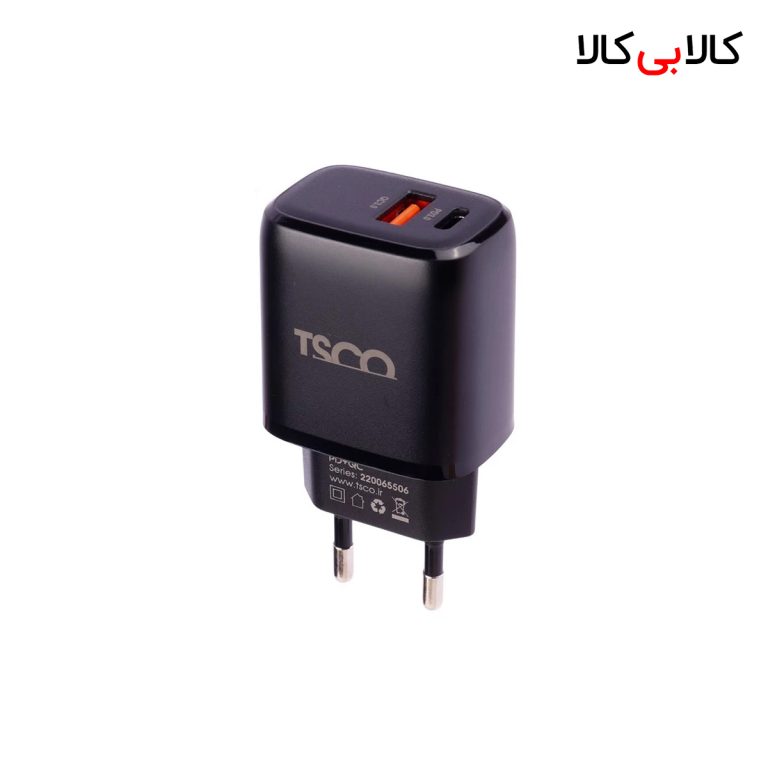 شارژر دیواری 20 وات تسکو مدل TTC 65