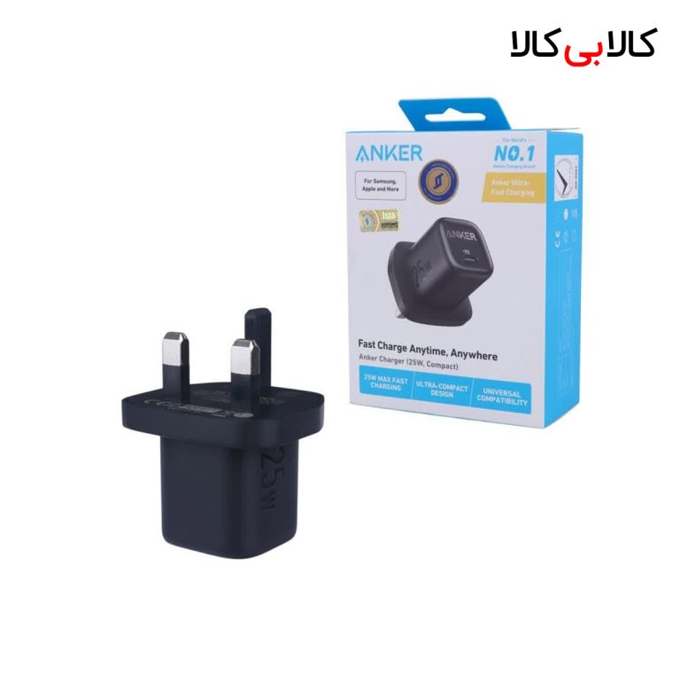 شارژر دیواری 25 وات انکر A2656 PD 3A