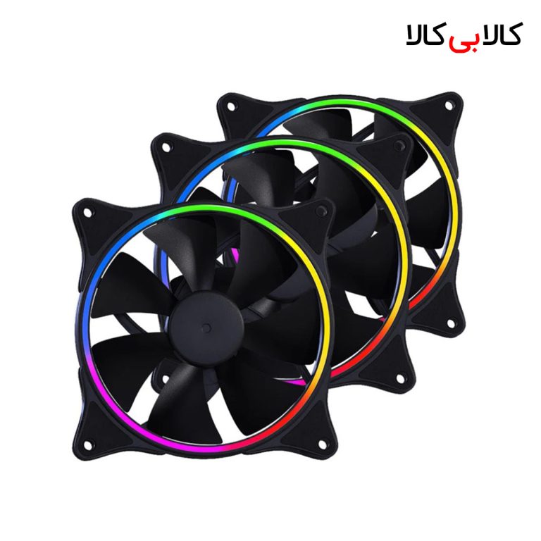 فن کیس تسکو 12*12 TSCO GFAN 330 ARGB بسته 3 عددی