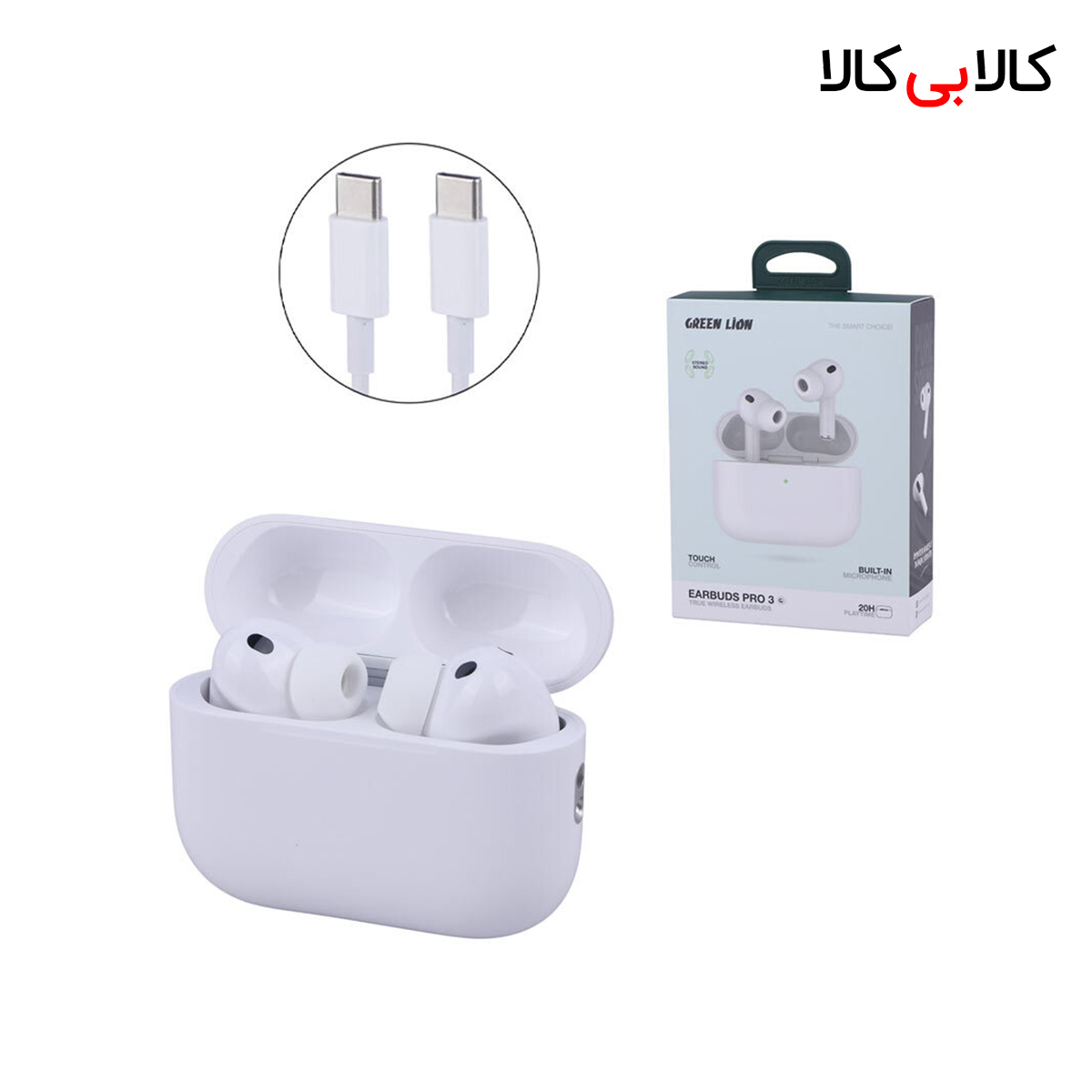 هندزفری بلوتوثی گرین لاین Earbuds G-PRO 3هندزفری بلوتوثی گرین لاین Earbuds G-PRO 3 هندزفری بلوتوثی گرین لاین Earbuds G-PRO 3