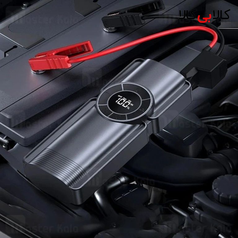 جامپ استارتر، کمپرسور باد، پاوربانک و چراغ قوه گرین لاین GNJUMPSTRBK