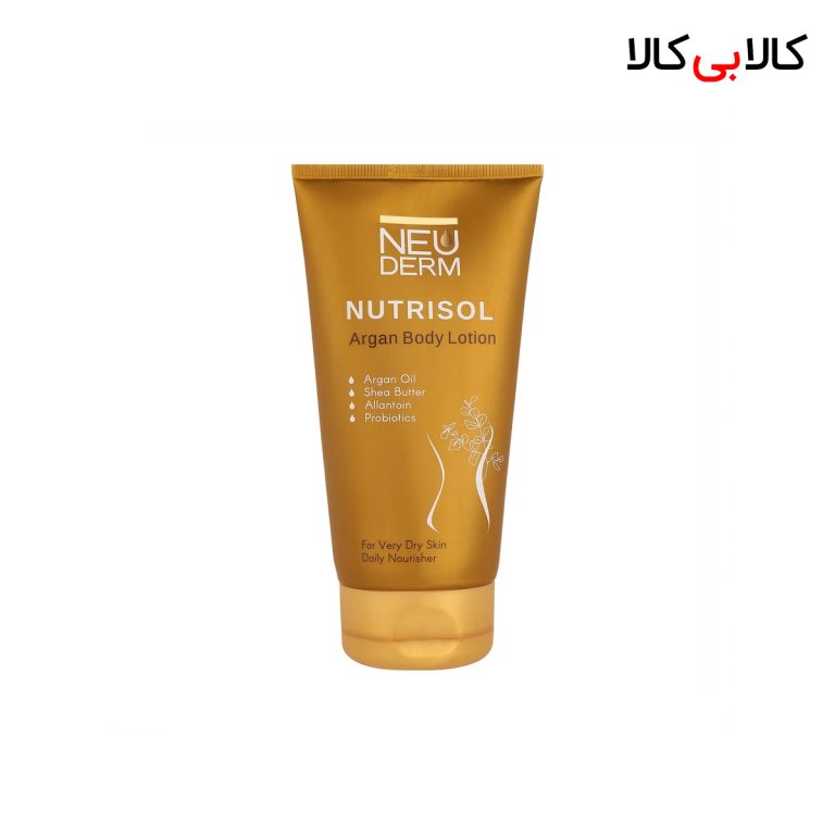 لوسیون بدن نئودرم مدل آرگان نوتریسل مناسب برای پوست های خشک حجم 150 میلی لیتر