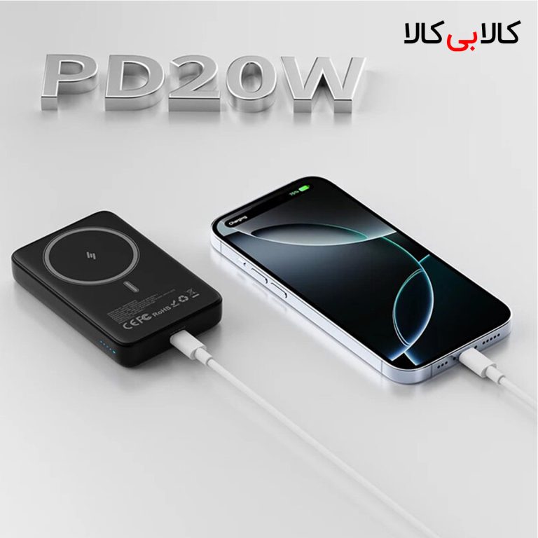 پاور بانک بی سیم فست شارژ انرجایزر Ultimate QM10006PQ PD 20W ظرفیت 10000 میلی آمپر ساعت
