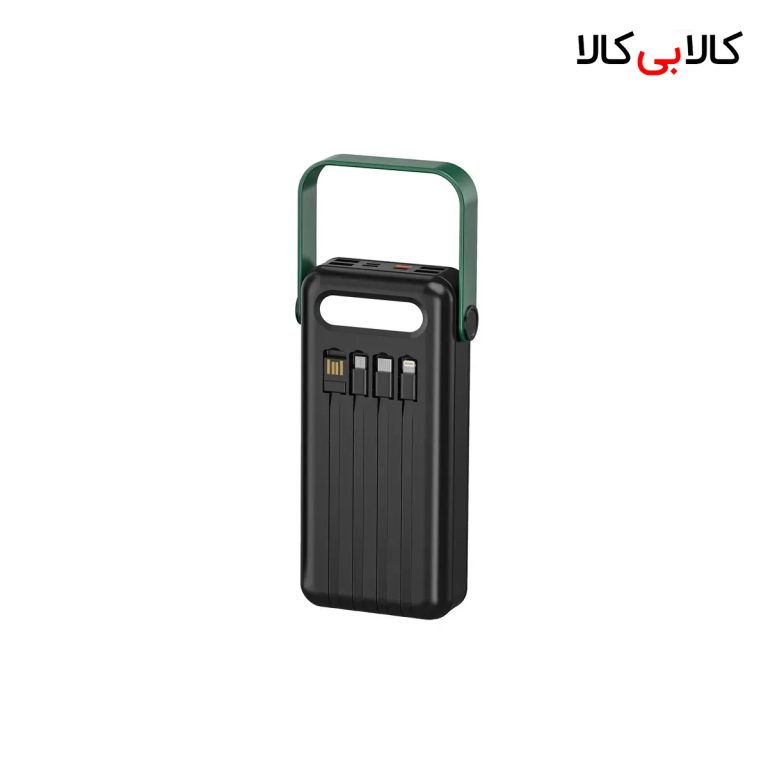 پاوربانک خورشیدی گرین لاین مدل SOLAR MAX ظرفیت 30000 میلی‌آمپر ساعت