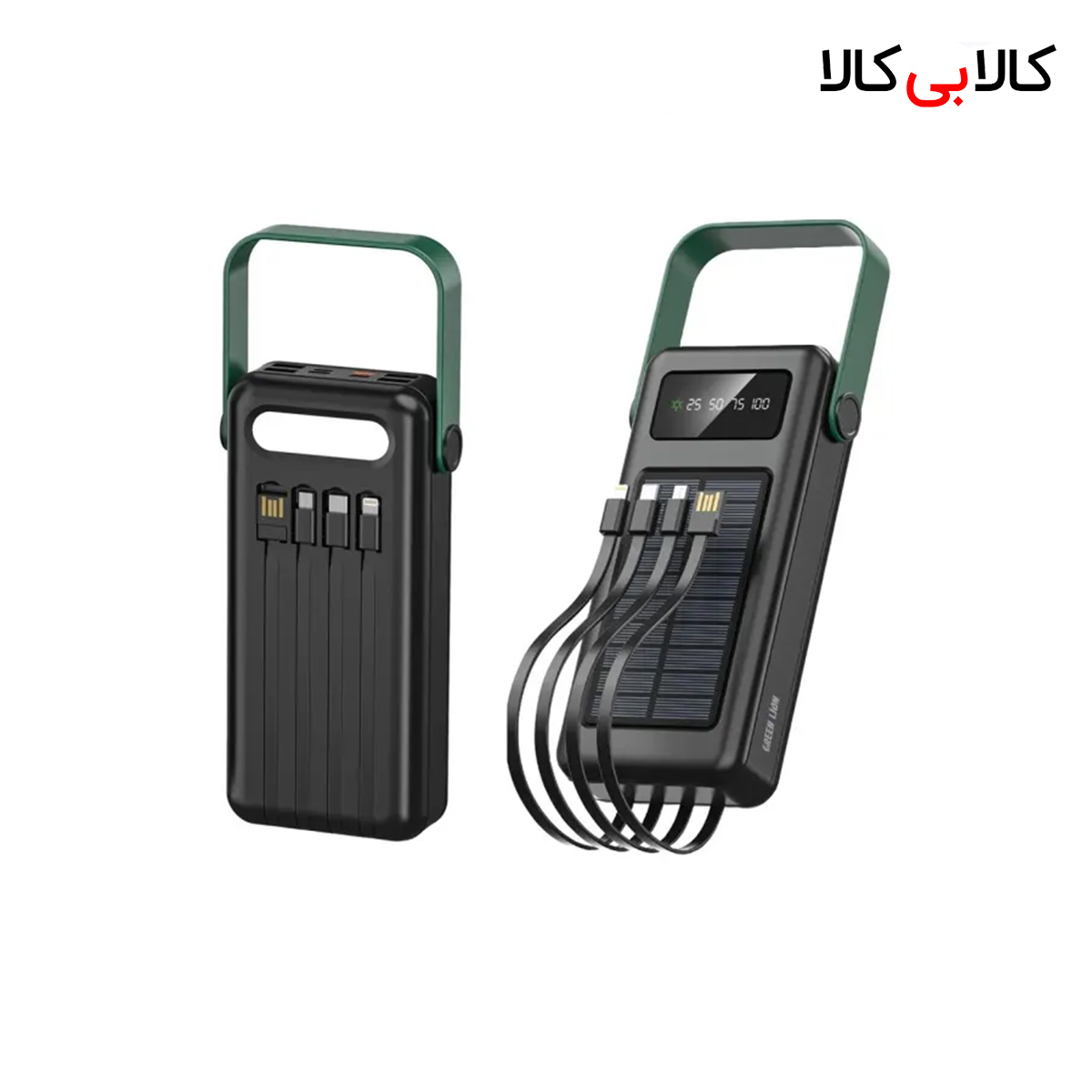 پاوربانک خورشیدی گرین لاین مدل SOLAR MAX ظرفیت 30000 میلیآمپر ساعت پاوربانک خورشیدی گرین لاین مدل SOLAR MAX ظرفیت 30000 میلیآمپر ساعت