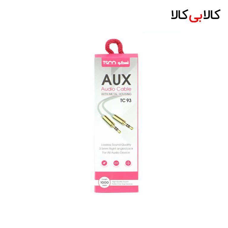 کابل AUX تسکو TC93 طول 1 متر