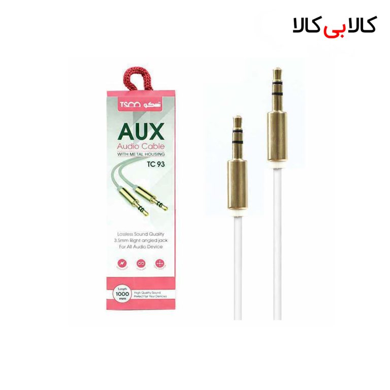 کابل AUX تسکو TC93 طول 1 متر