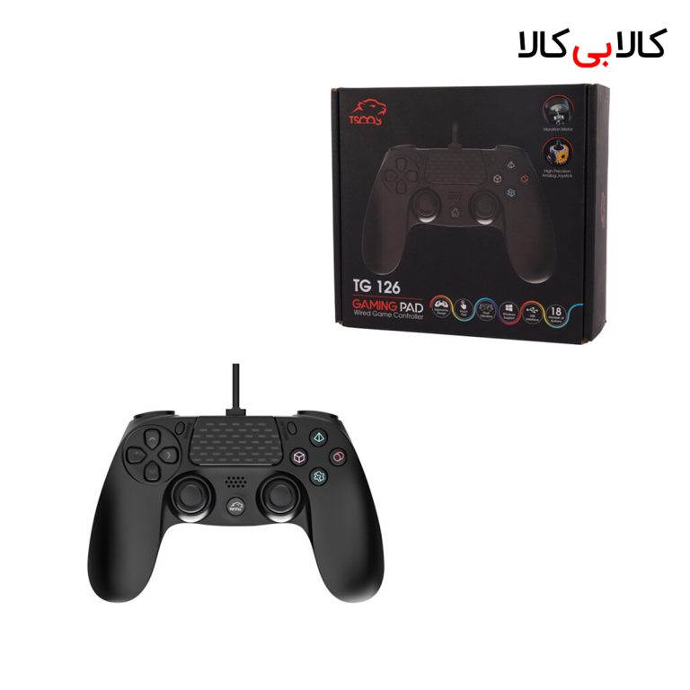 دسته بازی تک شوکدار تسکو TG 126